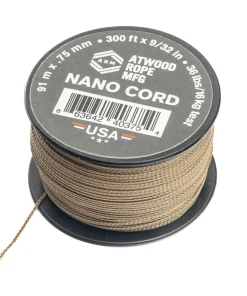 Atwood Rope .75 mm Nano Cord naru, 91 m
