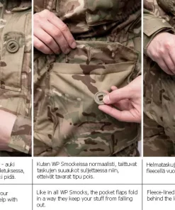Brittiläinen PCS Windproof Smock, MTP