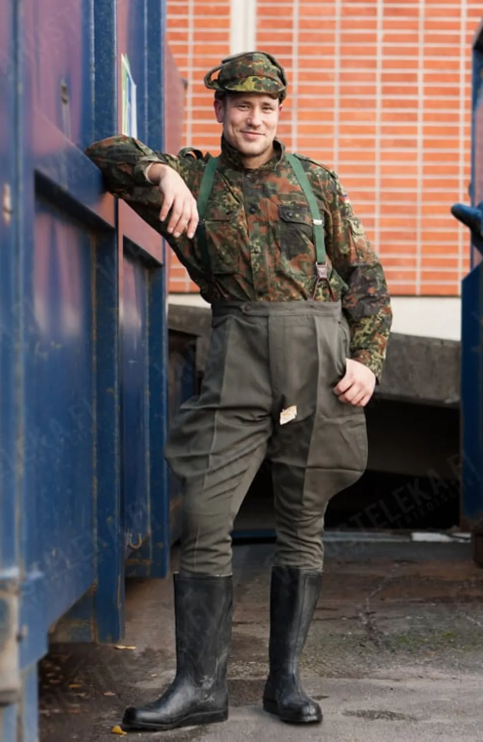 BW kenttäpusero, Flecktarn, ylijäämä