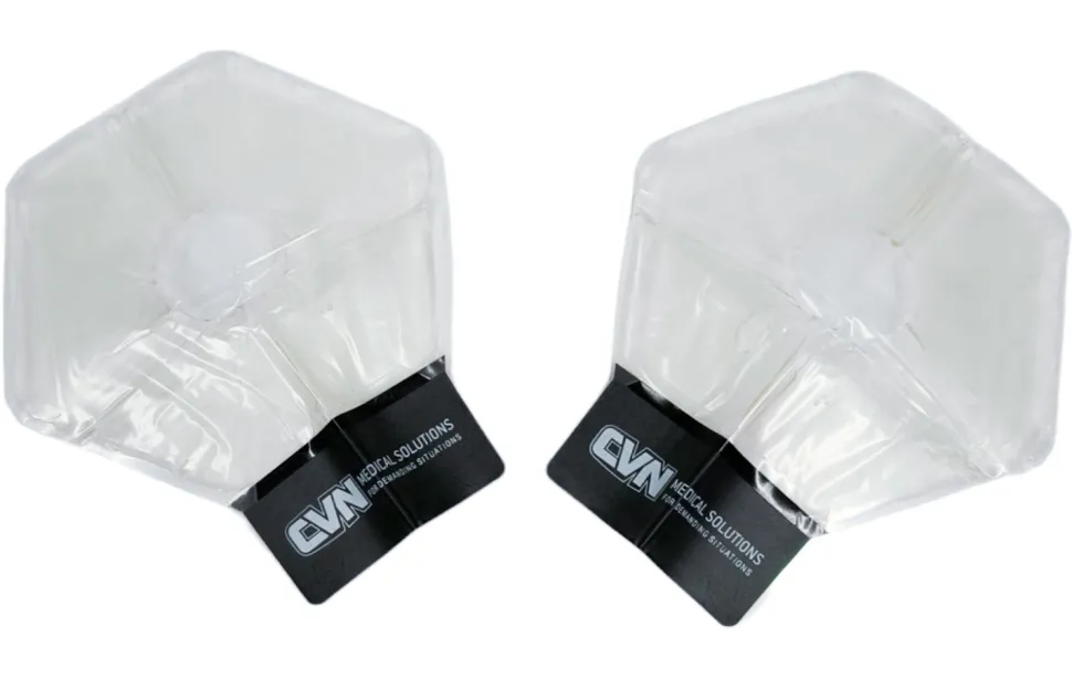 CVN Hexagon Chest Seal venttiilillinen ilmarintasidos, 2-Pack