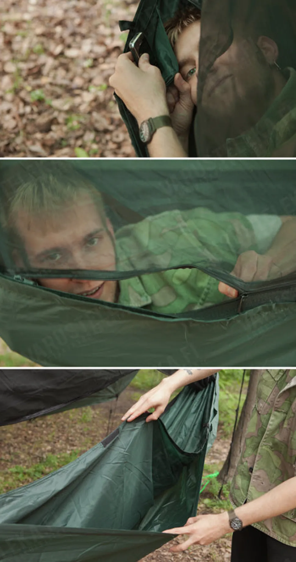 DD Hammocks Frontline riippumatto, DD Multicam