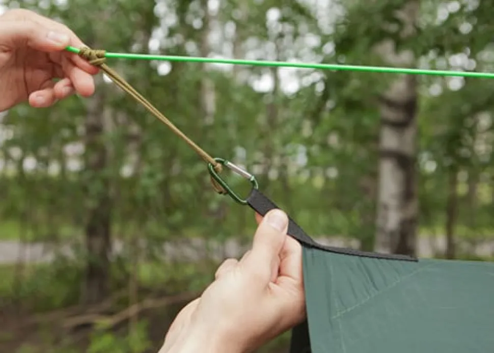DD Hammocks 3x3 Tarp laavukangas, oliivinvihreä