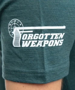 Forgotten Weapons Gun Jesus T-paita, merinovillaa