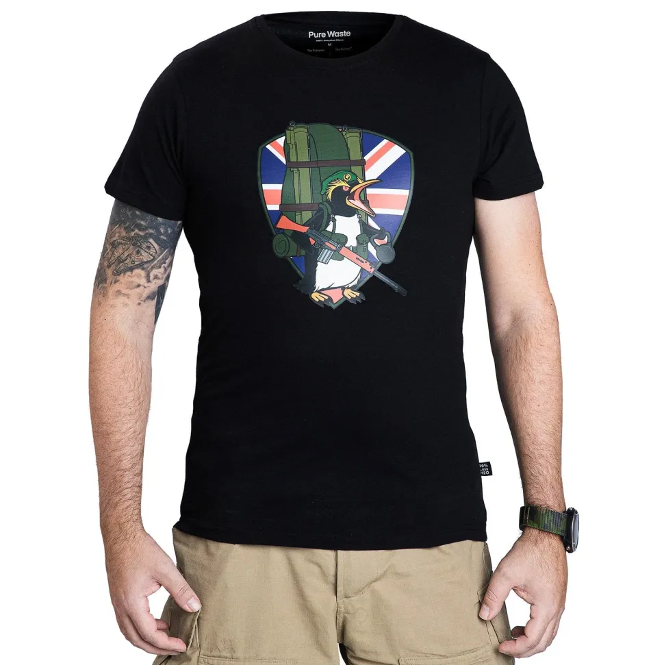 Forgotten Weapons Penguin Brutality T-paita