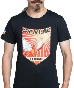 Forgotten Weapons Royal Air Service Elbonia T-paita, puuvillaa