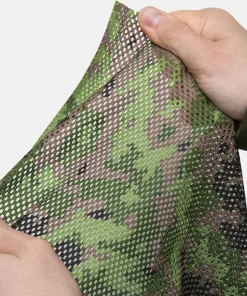 Foxa PES Net 260 verkkokangas, M05 metsäkuvio, metritavara