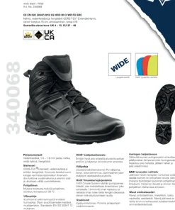 Haix Black Eagle Tactical 2.0 GTX Mid Wide