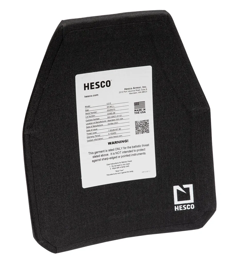 Hesco U210 luotisuojalevy, Special Rifle Threat, Stand Alone
