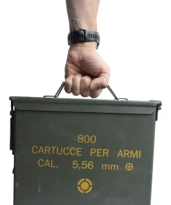 Italialainen korkeampi ammuslaatikko, 5.56 mm, ylijäämä
