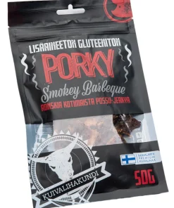 Kuivalihakundi Greasy Pork Jerky Smokey BBQ kuivaliha