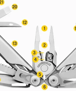 Leatherman Surge monitoimityökalu, musta
