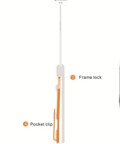 Ruike P108 taittoveitsi