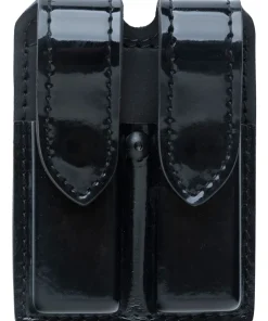 Safariland 77 pistoolin tuplalipastasku, koko 7, High Gloss Black, uudenveroinen