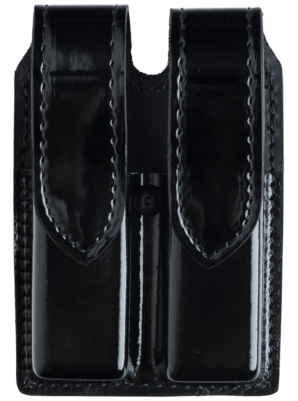Safariland 77 pistoolin tuplalipastasku, koko 3, High Gloss Black, uudenveroinen