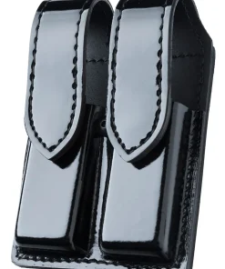 Safariland 77 pistoolin tuplalipastasku, koko 3, High Gloss Black, uudenveroinen