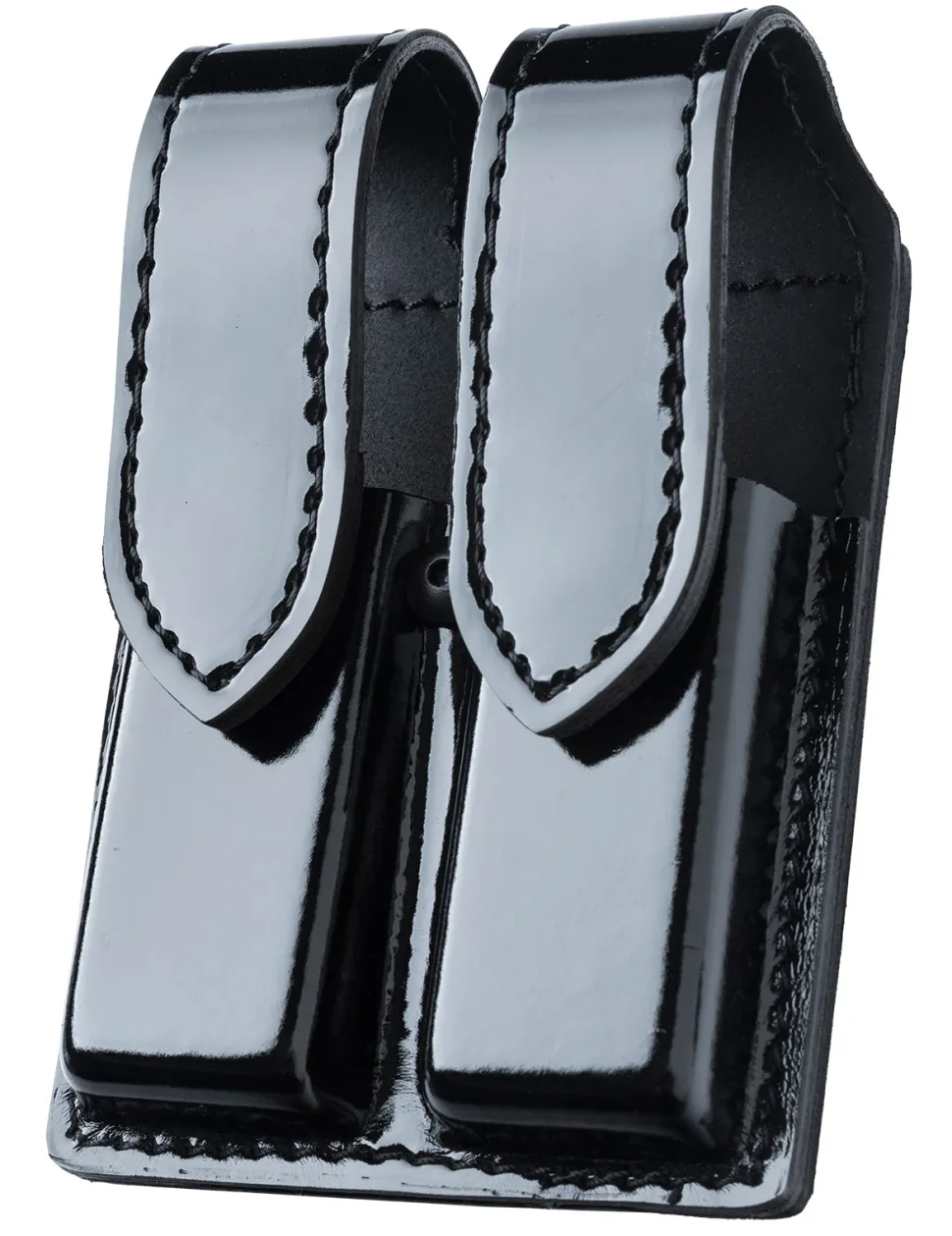 Safariland 77 pistoolin tuplalipastasku, koko 3, High Gloss Black, uudenveroinen
