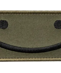 Savotta Happy -kangasmerkki, kenttävärinen, velcro