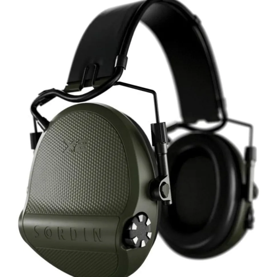 Sordin Supreme X2 Headband Leather Memory Foam aktiivikuulosuojaimet