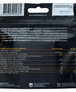 Tactical Foodpack kuivattu juusto