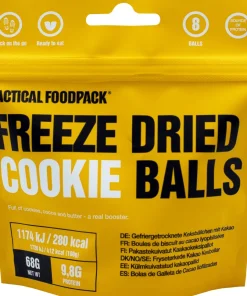 Tactical Foodpack kuivatut kaakaokeksipallot