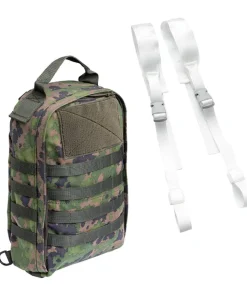 Varusteleka CP10 Mini-taistelureppu litteillä olkaviilekkeillä