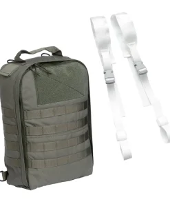 Varusteleka CP10 Mini-taistelureppu litteillä olkaviilekkeillä