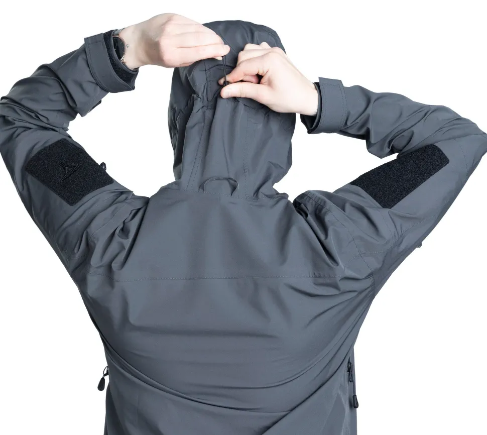 Varusteleka Hardshell-kuoritakki, Harmaa