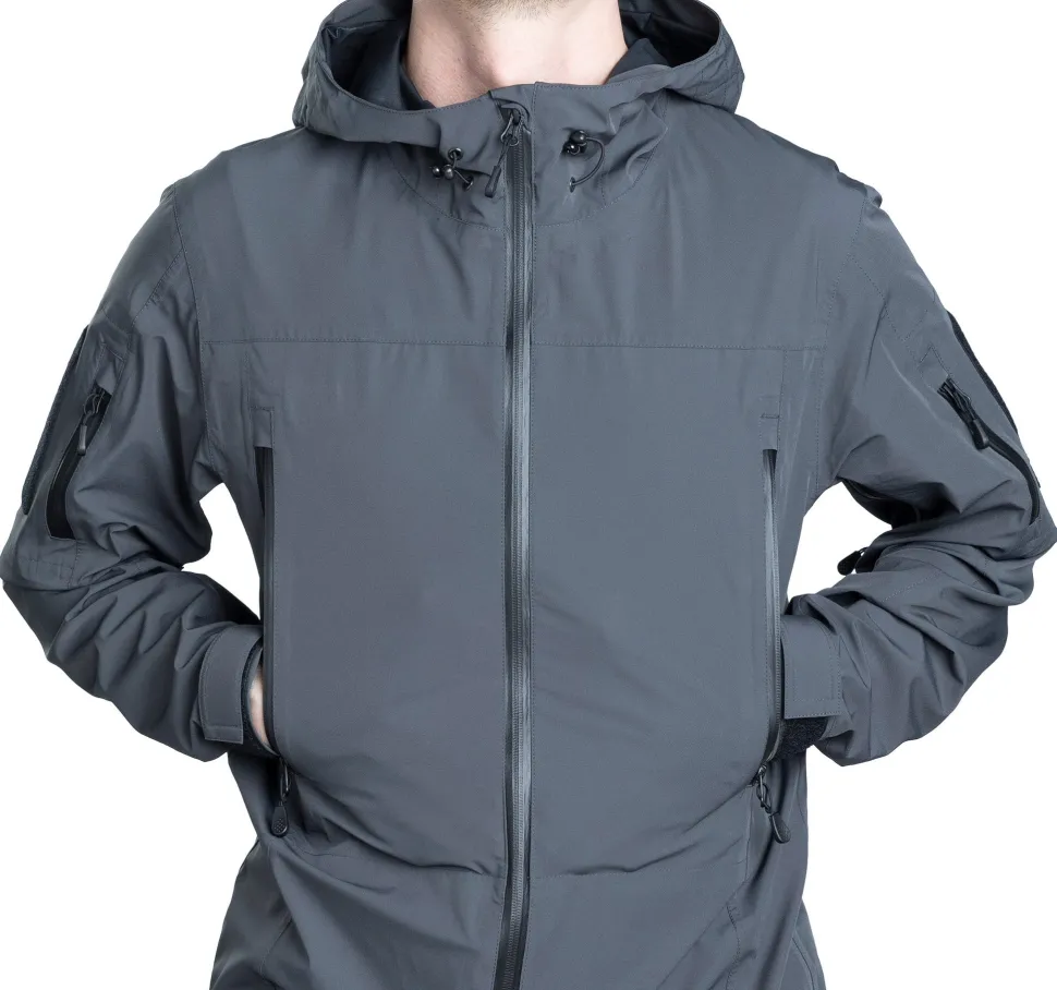 Varusteleka Hardshell-kuoritakki, Harmaa