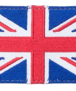 Varusteleka Iso-Britannian hihalippu, 77 x 47 mm