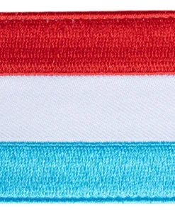 Varusteleka Luxemburgin hihalippu, 77 x 47 mm