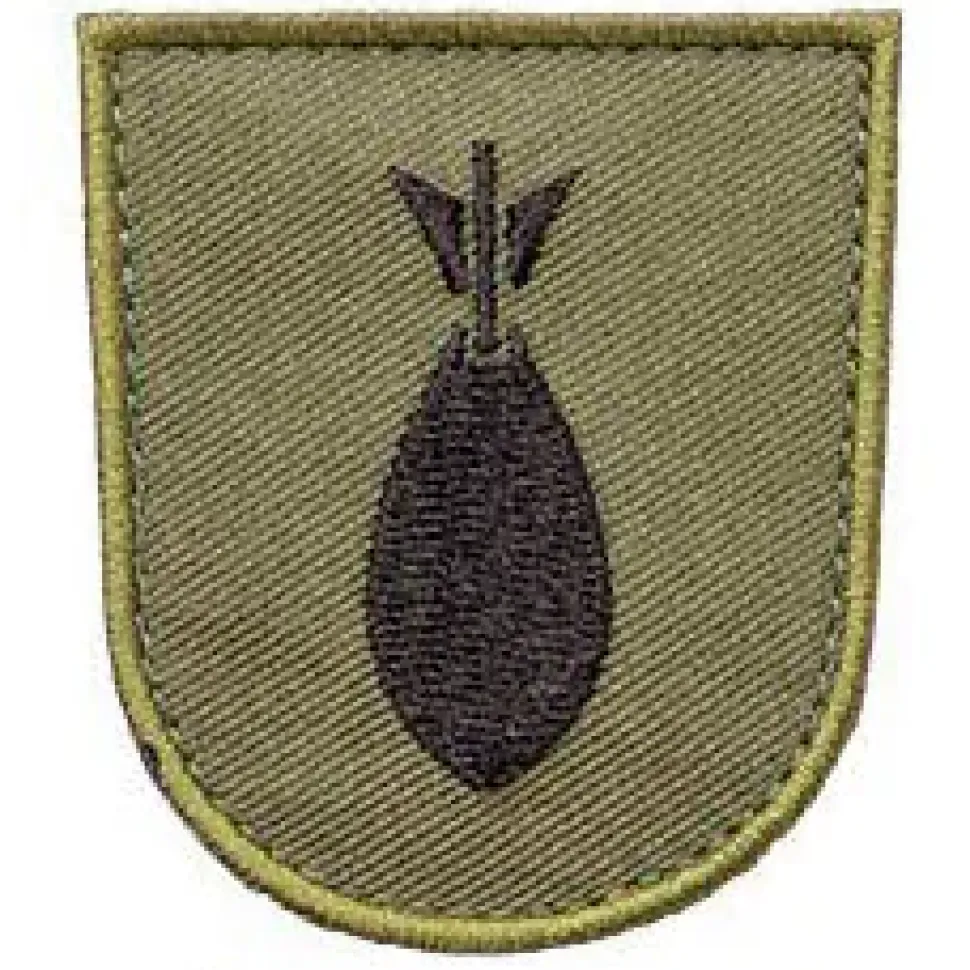 Varusteleka M05 koulutushaaramerkki, kenttävärit