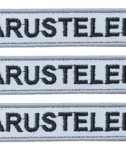 Varusteleka M05 nimilappu omalla tekstillä, 3-Pack