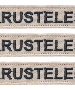 Varusteleka M05 nimilappu omalla tekstillä, 3-Pack