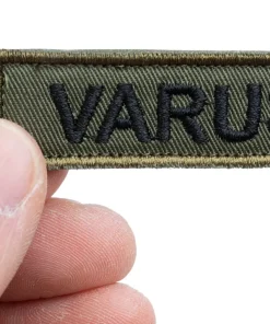 Varusteleka M05 nimilappu omalla tekstillä, 3-Pack