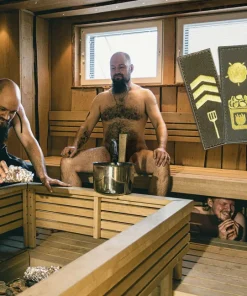Varusteleka mökkiarvomerkki