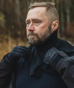 Varusteleka perinteinen kauluri, merinovillaa