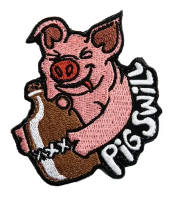 Varusteleka Pig Swill moraalimerkki