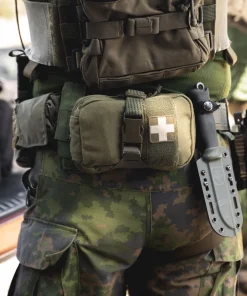 Varusteleka Rip-Off IFAK ensiaputasku, taskupussi, Ranger Green