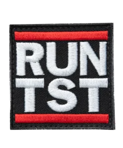 Varusteleka RUN TST moraalimerkki
