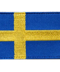 Varusteleka Ruotsin hihalippu, 77 x 47 mm