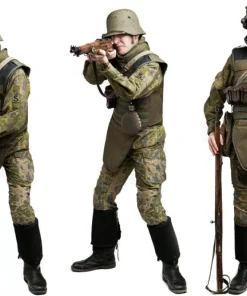 Varusteleka Suojeluskunnan hihamerkki, kenttävärit