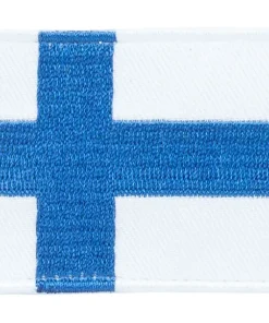Varusteleka Suomen hihalippu, 77 x 47 mm